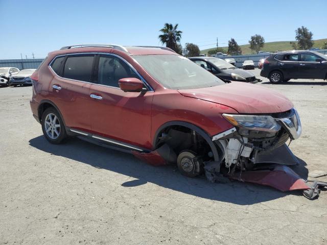 5N1AT2MT0HC747132 - 2017 NISSAN ROGUE S RED photo 4