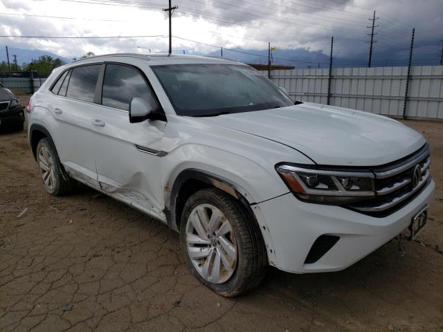 1V25C2CA4LC201205 - 2020 VOLKSWAGEN ATLAS CROS SE Белый фото 4