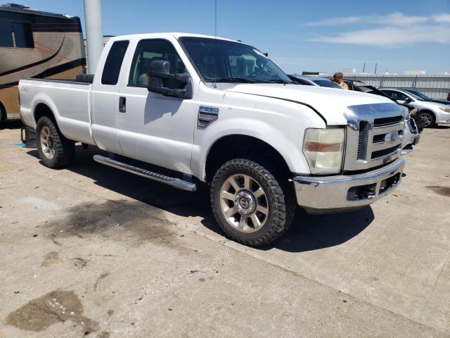 1FTSX21R18EA05459 - 2008 FORD F250 SUPER DUTY WHITE photo 4