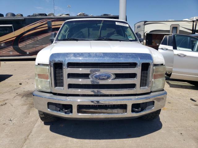 1FTSX21R18EA05459 - 2008 FORD F250 SUPER DUTY WHITE photo 5