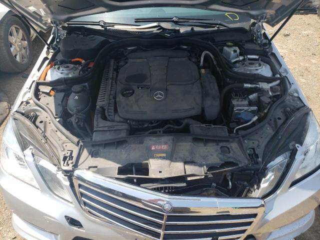 WDDHF9FB5DA771445 - 2013 MERCEDES-BENZ E 400 HYBRID SILVER photo 11