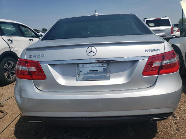 WDDHF9FB5DA771445 - 2013 MERCEDES-BENZ E 400 HYBRID SILVER photo 6