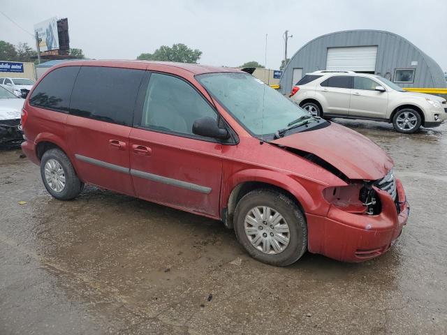 1A4GJ45R07B150189 - 2007 CHRYSLER TOWN & COU LX RED photo 4