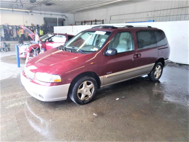 4M2ZV14TX2DJ15049 - 2002 MERCURY VILLAGER ESTATE MAROON photo 1