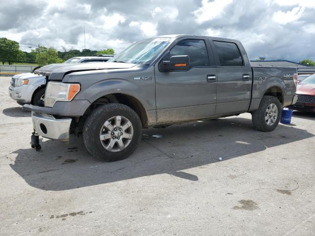 1FTFW1ET1DKE91903 - 2013 FORD F150 SUPERCREW GRAY photo 1