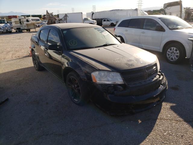 1C3CDZAG1CN280525 - 2012 DODGE AVENGER SE BLACK photo 1