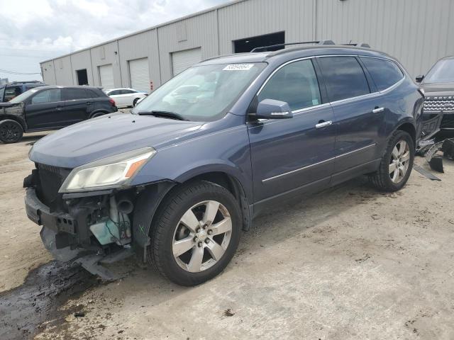 1GNKRLKD2DJ181108 - 2013 CHEVROLET TRAVERSE LTZ BLUE photo 1