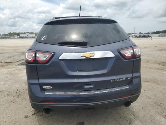 1GNKRLKD2DJ181108 - 2013 CHEVROLET TRAVERSE LTZ BLUE photo 6