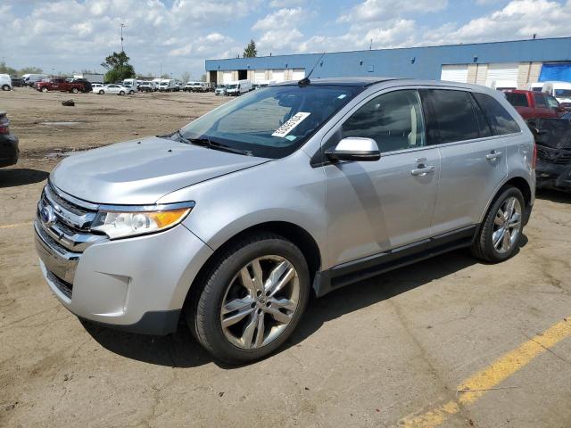 2FMDK3K9XCBA32560 - 2012 FORD EDGE LIMITED SILVER photo 1