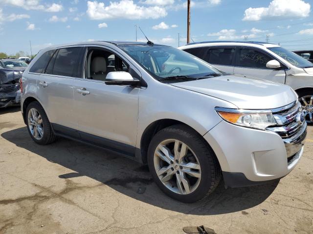 2FMDK3K9XCBA32560 - 2012 FORD EDGE LIMITED SILVER photo 4