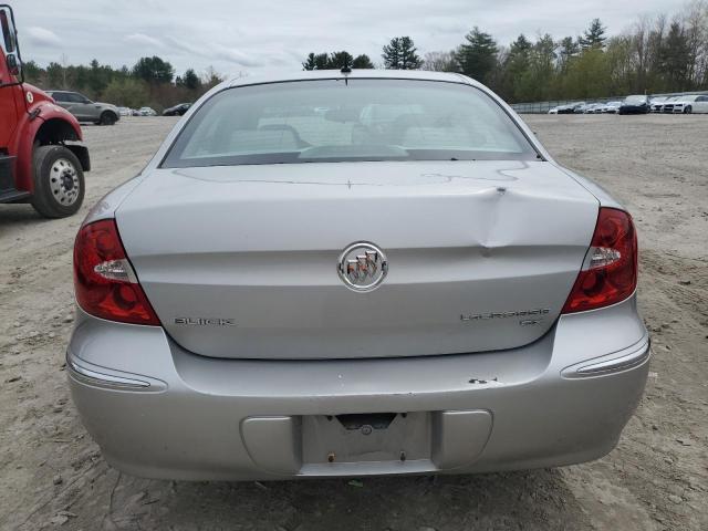 2G4WC582681197322 - 2008 BUICK LACROSSE CX SILVER photo 6