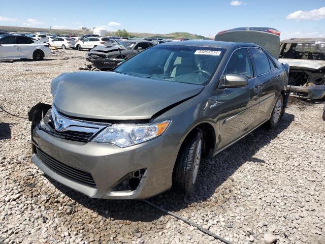 4T1BD1FKXEU103238 - 2014 TOYOTA CAMRY HYBRID CHARCOAL photo 1