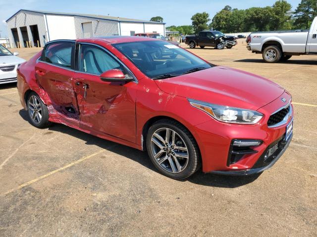 3KPF54ADXME284660 - 2021 KIA FORTE EX RED photo 4