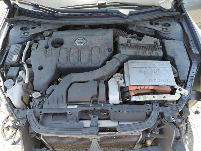 1N4CL2AP3AC113507 - 2010 NISSAN ALTIMA HYBRID BLUE photo 11