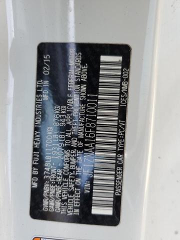 JF1ZNAA16F8710011 - 2015 TOYOTA SCION FR-S WHITE photo 12