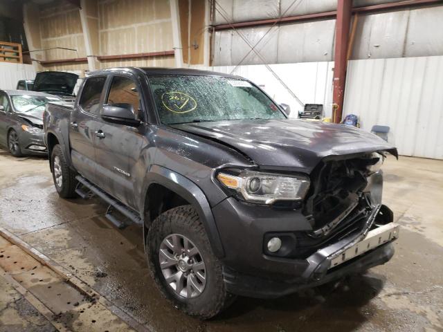 5TFCZ5AN2HX076039 - 2017 TOYOTA TACOMA DOUBLE CAB CHARCOAL photo 1