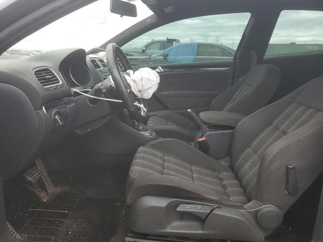 WVWFV7AJ4CW158869 - 2012 VOLKSWAGEN GTI BLACK photo 7