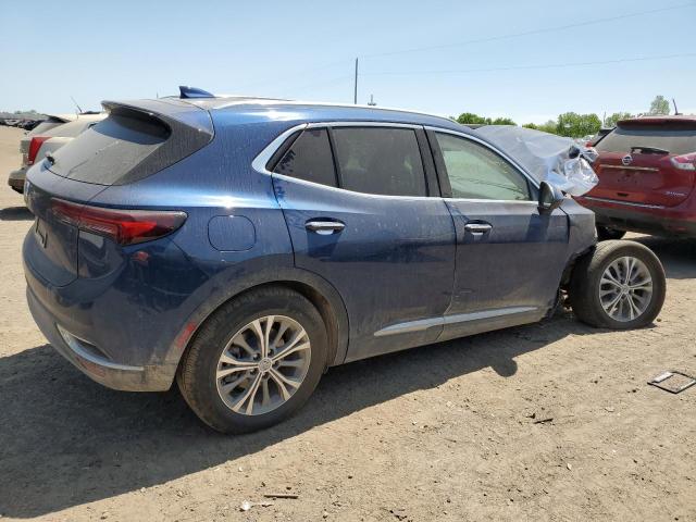 LRBAZLR44PD018763 - 2023 BUICK ENVISION PREFERRED BLUE photo 3