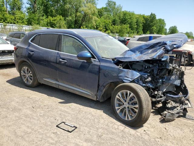 LRBAZLR44PD018763 - 2023 BUICK ENVISION PREFERRED BLUE photo 4