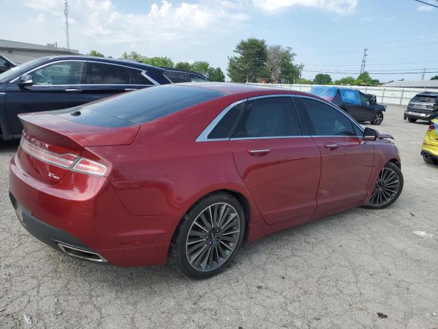 3LN6L2JKXER834602 - 2014 LINCOLN MKZ RED photo 3