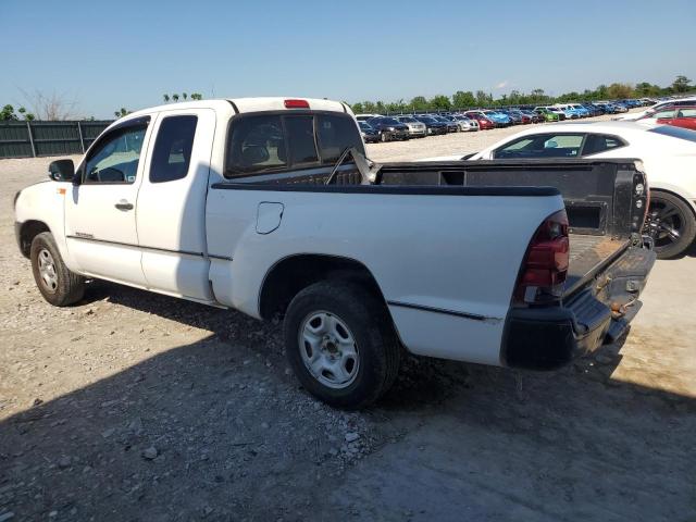 5TETX22N66Z303807 - 2006 TOYOTA TACOMA ACCESS CAB WHITE photo 2