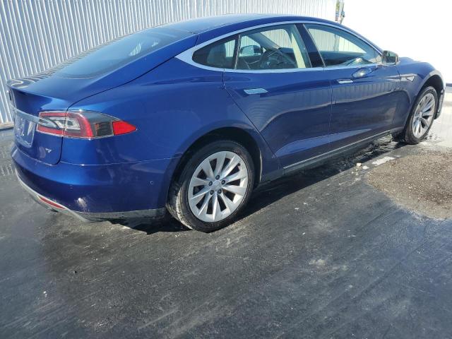 5YJSA1E16GF132897 - 2016 TESLA MODEL S BLUE photo 3