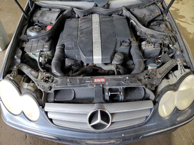 WDBTJ65J15F158669 - 2005 MERCEDES-BENZ CLK 320C BLUE photo 11