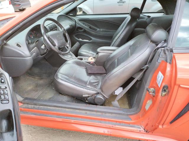 1FAFP44664F138467 - 2004 FORD MUSTANG ORANGE photo 7