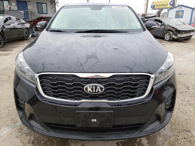 5XYPG4A32KG566748 - 2019 KIA SORENTO L BLACK photo 5