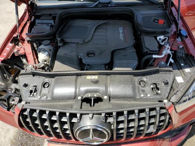 4JGFB6BB4MA450624 - 2021 MERCEDES-BENZ GLE AMG 53 4MATIC BURGUNDY photo 12