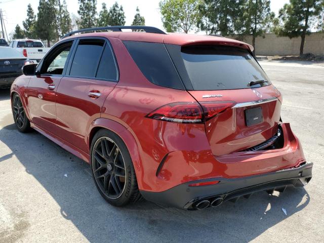 4JGFB6BB4MA450624 - 2021 MERCEDES-BENZ GLE AMG 53 4MATIC BURGUNDY photo 2