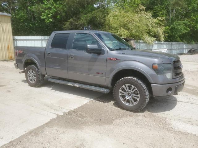 1FTFW1ET9DKE91213 - 2013 FORD F150 SUPERCREW GRAY photo 4