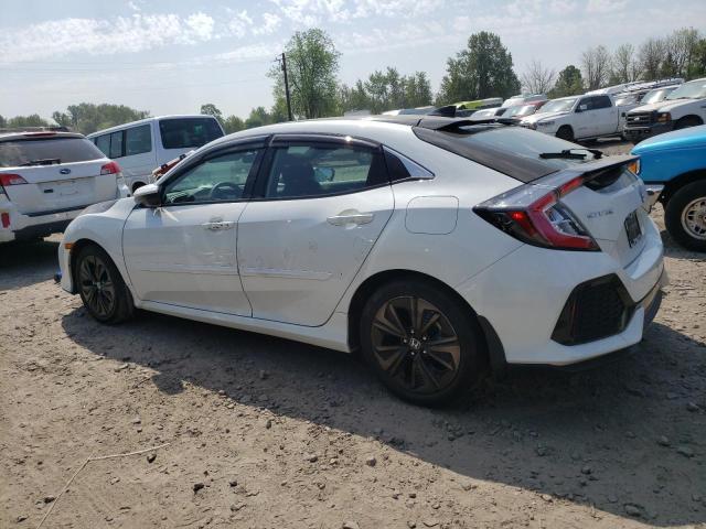 SHHFK7H67KU423103 - 2019 HONDA CIVIC EX WHITE photo 2