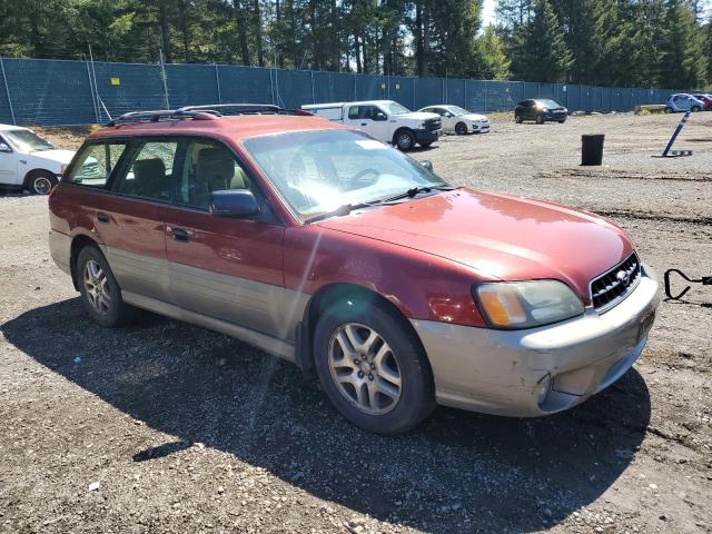 4S3BH675447605710 - 2004 SUBARU LEGACY OUTBACK AWP 红色 照片 4