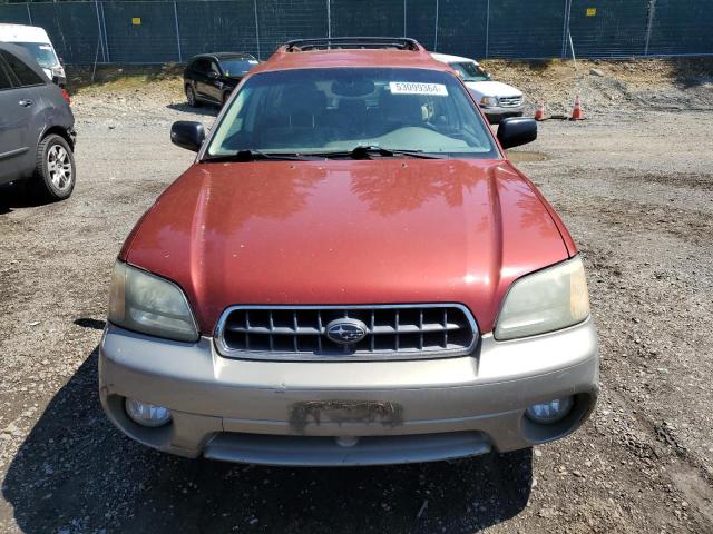 4S3BH675447605710 - 2004 SUBARU LEGACY OUTBACK AWP 红色 照片 5