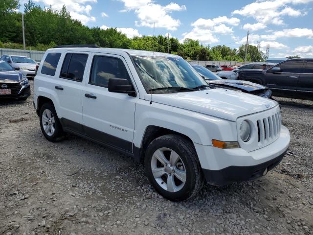 1C4NJPBB7ED754734 - 2014 JEEP PATRIOT SPORT WHITE photo 4