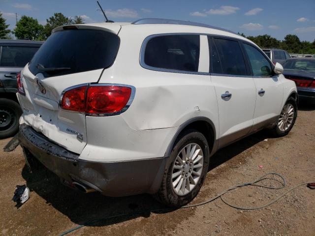 5GALRBED0AJ226840 - 2010 BUICK ENCLAVE CXL WHITE photo 3