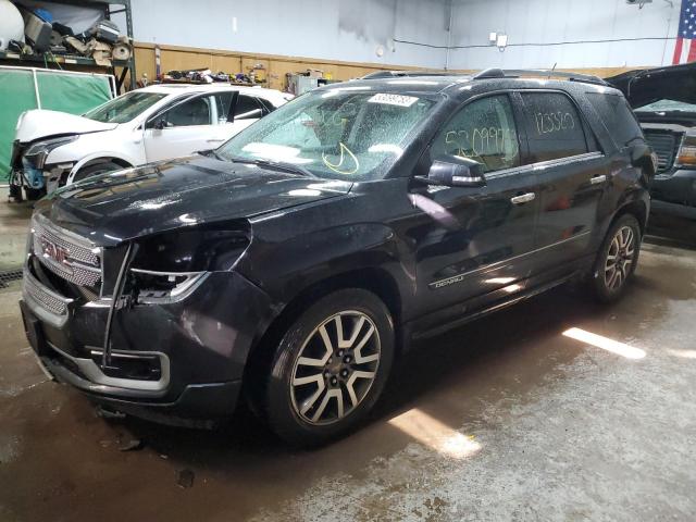 1GKKVTKD1EJ368768 - 2014 GMC ACADIA DENALI BLACK photo 1