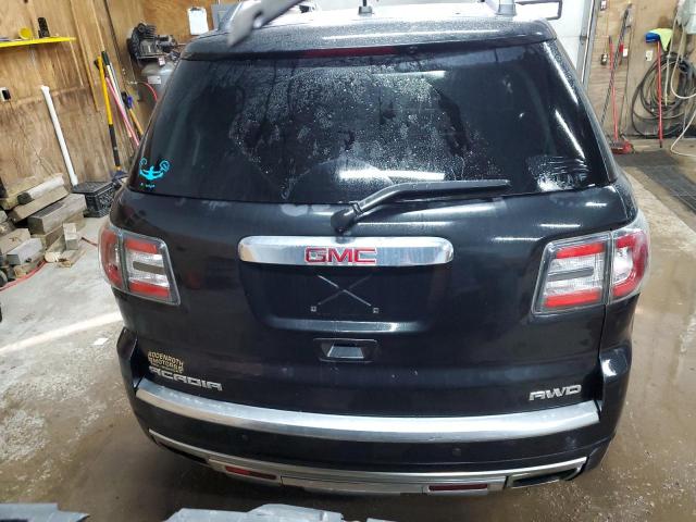 1GKKVTKD1EJ368768 - 2014 GMC ACADIA DENALI BLACK photo 6