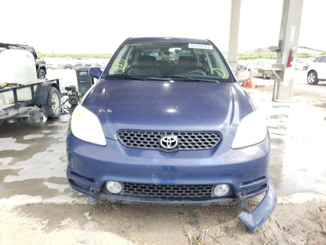 2T1KR32E04C179953 - 2004 TOYOTA COROLLA MA XR BLUE photo 5