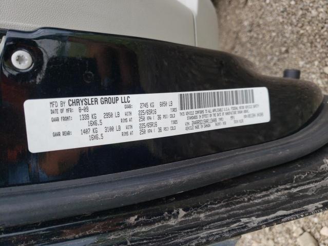 2A4RR5D15AR113408 - 2010 CHRYSLER TOWN & COU TOURING 蓝色 照片 10