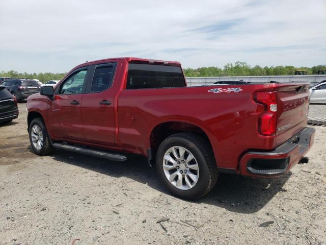 1GCRYBEK7NZ120029 - 2022 CHEVROLET SILVERADO K1500 CUSTOM RED photo 2