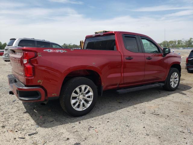 1GCRYBEK7NZ120029 - 2022 CHEVROLET SILVERADO K1500 CUSTOM RED photo 3