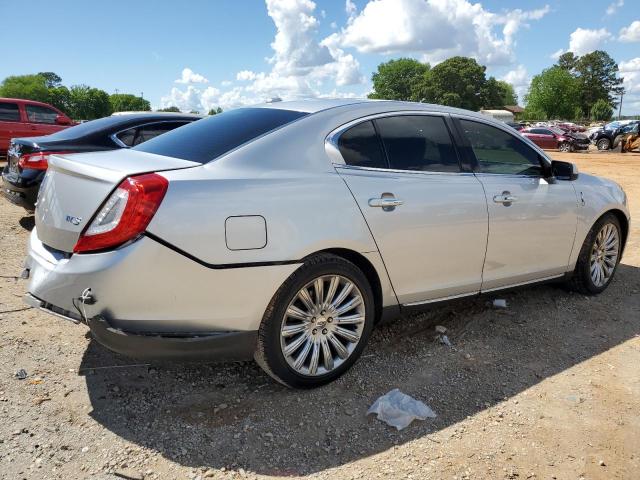 1LNHL9DK2DG617600 - 2013 LINCOLN MKS SILVER photo 3