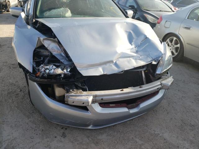 1HGCM56683A072400 - 2003 HONDA ACCORD EX SILVER photo 9