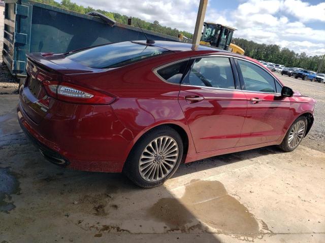 3FA6P0K95ER302009 - 2014 FORD FUSION TITANIUM RED photo 3