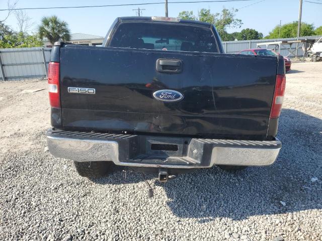 1FTRW12W44KC35881 - 2004 FORD F150 SUPERCREW BLACK photo 6