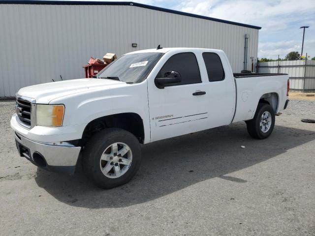 2GTEC290791130340 - 2009 GMC SIERRA C1500 SLE WHITE photo 1