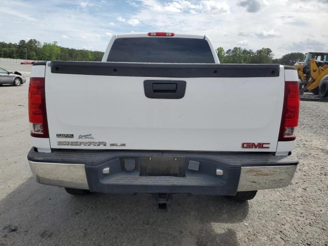 2GTEC290791130340 - 2009 GMC SIERRA C1500 SLE WHITE photo 6