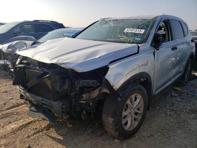 5NMS23AD4LH148162 - 2020 HYUNDAI SANTA FE SE SILVER photo 1